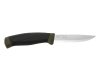 Nóż Mora Companion Mg Oliwkowy - Wytrzymała klinga ze stali węglowej, ergonomiczny uchwyt, do outdooru - Model 176-001 - Morakniv
